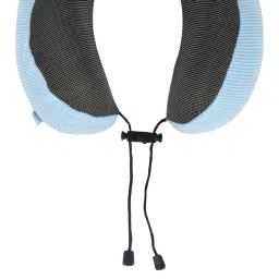 Premsons Cushy Travel Neck Pillow With 360-Degree Head Support Light Blue image 3