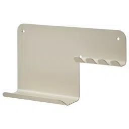 ikea havrekross Wall organiser w hooks, light grey-beige, 23x13 cm-picture-13