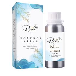 THE RUPAWAT Perfumery House Khus Green Natural & Alcohol Free Attar - 100 ml-picture-17