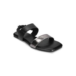 Yoho Black Comfortable Latex Cushioning Long Lasting Sandals-picture-10