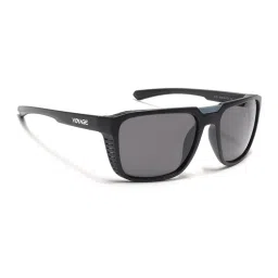Voyage Unisex Square Polarized Sunglasses Black Lens with Black Frame (PMG6601) (60)-picture-18