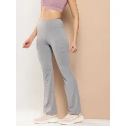 Alcis Smooth Curve Women Granite Grey Bootcut Track Pant image 2