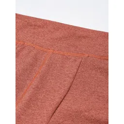 Alcis Metro Mile Women Brick Rust Flare Track Pant image 4