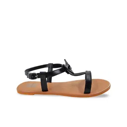 POSTCARD Women One Toe Flats with Bows image 2