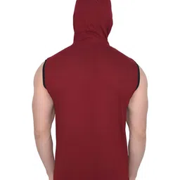 BEYOU FASHION Men Hooded Slim Fit T-shirt image 2