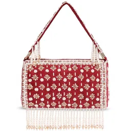 Nicoberry Women Embellished Bowling Handheld Bag-picture-26