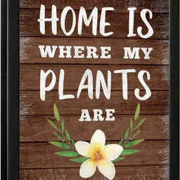 Chaka Chaundh Multicoloured Synthetic Wood Wall Art image 1