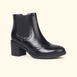 yoho Women Round Toe Chelsea Boots-image-23