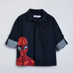 Hopscotch Boys Printed Casual Shirt-picture-53