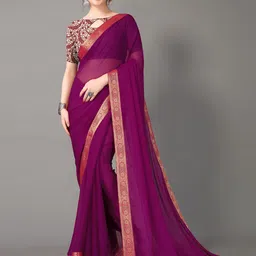 DIVASTRI Printed Saree With Blouse Piece-image-18