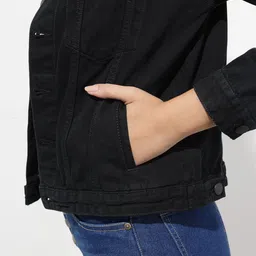 The Roadster Life Co. Spread Collar Denim Jacket image 5