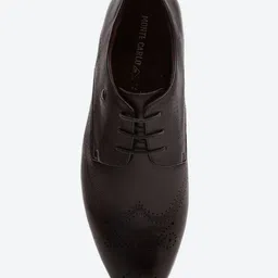 Monte Carlo Men Perforations Leather Formal Derbys image 2
