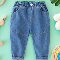Xsole Boys Cotton Relaxed Fit Mid-Rise Jeans-image-86