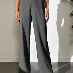 Next One Women Smart High-Rise Easy Wash Trousers-picture-38