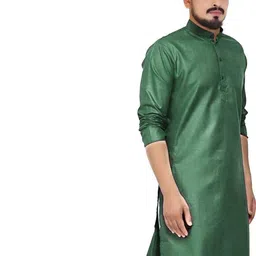 KRUDHA Men Thread Work Pathani Kurta-picture-30