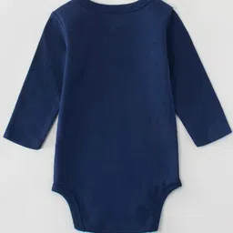 Kookie Kids Full Sleeves Onesie Cute Is My Middle Name Print - Navy Blue image 3