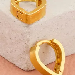 SHREE KRISHNA SHOPPING Unisex Gold-Plated Brass Earrings-picture-37