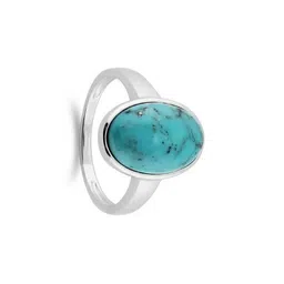 GenZcomplex Multi Brass Turquoise Finger Ring-image-72