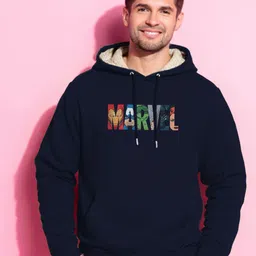MaverIQ Men Printed Hooded Sweatshirt-picture-26