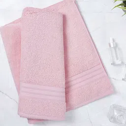 Layers Pink 1 Cotton 450 GSM Bath Towel-image-5