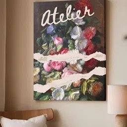 Art Street Feminist Altered Stretch Pink And Green Millennials Canvas Wall Art-image-72