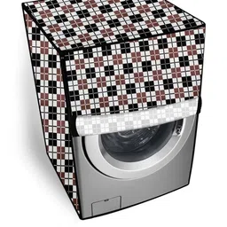 The Furnishing Tree Purple PVC Washing Machine Covers-picture-13