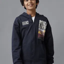 UNDER FOURTEEN ONLY Boys Graphic Printed Sweatshirt image 3