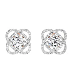 Sparkles Lab Grown Diamond 1.78 Carat Round Halo Stud Earrings for Women-picture-24