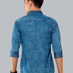 18 Plus Men Faded Opaque Casual Shirt image 3