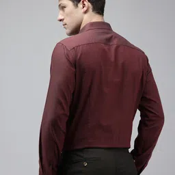 van heusen V Dot Slim Fit Pure Cotton Formal Shirt image 3