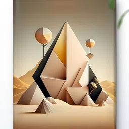 Livin'luxe Beige Canvas Other Wall Paintings image 3