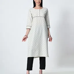 OTIRA Women Ethnic Motif Printed A-Line Kurta-picture-14