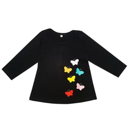 KIDEEZGUILD Girls Setof 3 Polka Dot Print Fit & Flare Dress image 4