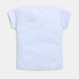 Here&Now X Game Begins Girls Pack Of 3 Typography Printed T-shirts image 4