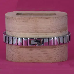 VIRAKTI Women Round Dial Attractive Professional Metal Chain Analog Watch H-17-SILVER-S01 image 3