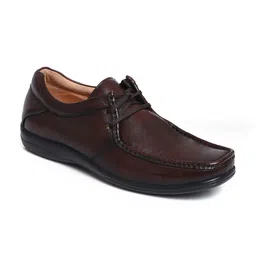 Zoom Shoes Men Textured Pure Leather Formal Derbys-picture-46