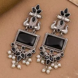 Bhanu diam Square Hoop Earrings image 3