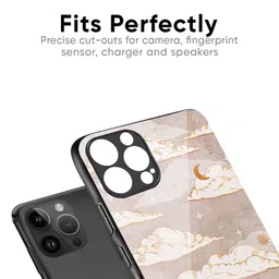 QRIOH Abstract Printed iPhone 15 Pro Back Case Mobile Accessories image 5