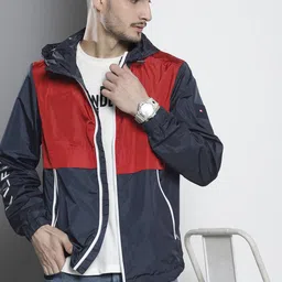 Tommy Hilfiger Colourblocked Hooded Sporty Jacket-picture-41