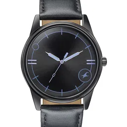 Fastrack Men Grace Leather Analogue Watch 3305NL02-Black-picture-39