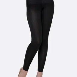 BODYCARE INSIDER Women Black Cotton Thermal Bottoms-picture-38