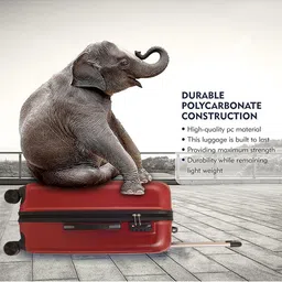 Luggero Set Of 3 Textured Hard-Sided Trolley Bags image 3