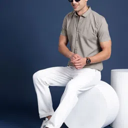 Mast & Harbour Men Standard Abstract Printed Casual Shirt image 5