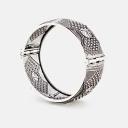 ATIBELLE Oxidised Silver-Plated German Silver Bangle image 3