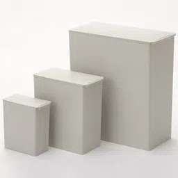muji Overseas Spec PP Square Large Dust Bin with Bag Stopper-picture-6
