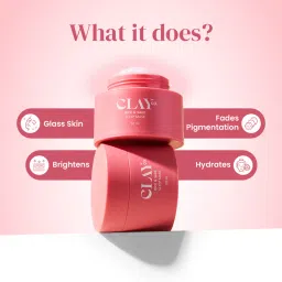 Clayco Rice & Sake Sleeping Mask Night Gel Cream With Vitamin C For Brightening & Hydration image 2