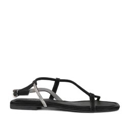 Inc.5 Women's Black Back Strap Sandals-picture-6