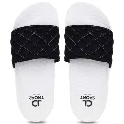 CL Sport by Carlton London Women's Navy & White Slides-image-77