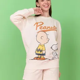 Sweet Dreams Swan White Cotton Graphic T-Shirt Shorts Set-picture-18