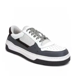 McCoy Men's White & Grey Casual Sneakers image 2